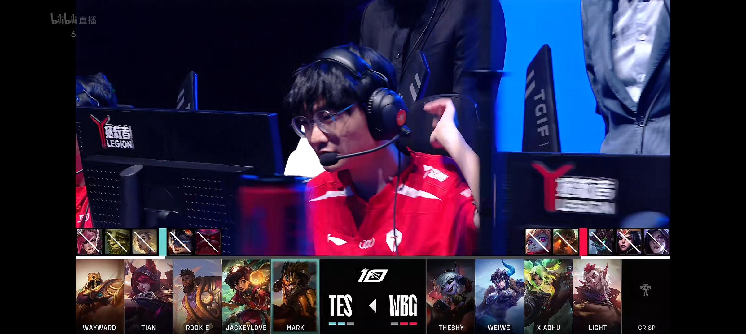 WBG横扫EDG，JackeyLove操刀奇招英雄翻盘四强赛3:1（深圳）